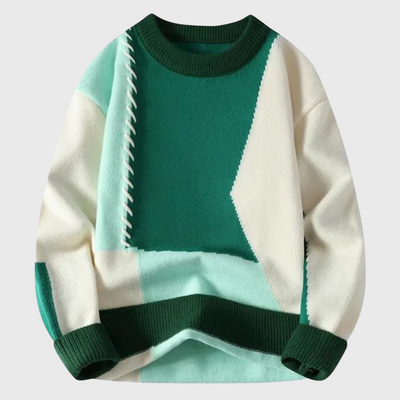 Patchwork-Pullover