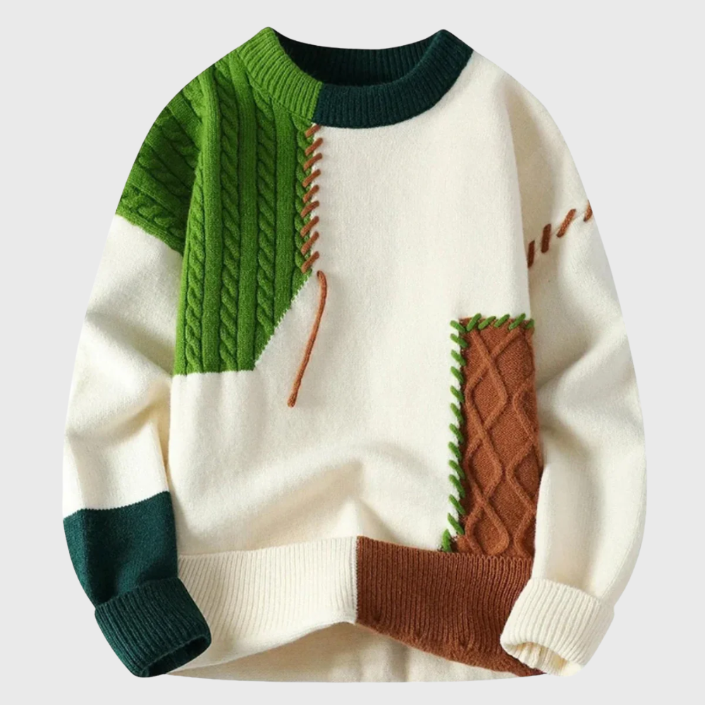 Patchwork-Pullover