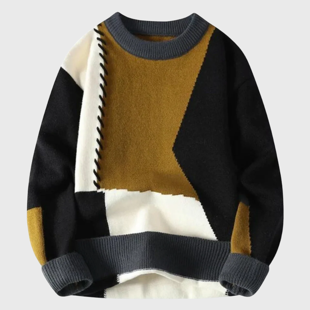 Patchwork-Pullover