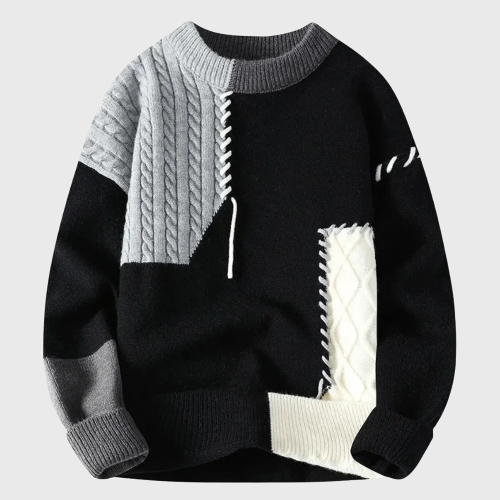 Patchwork-Pullover