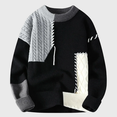 Patchwork-Pullover