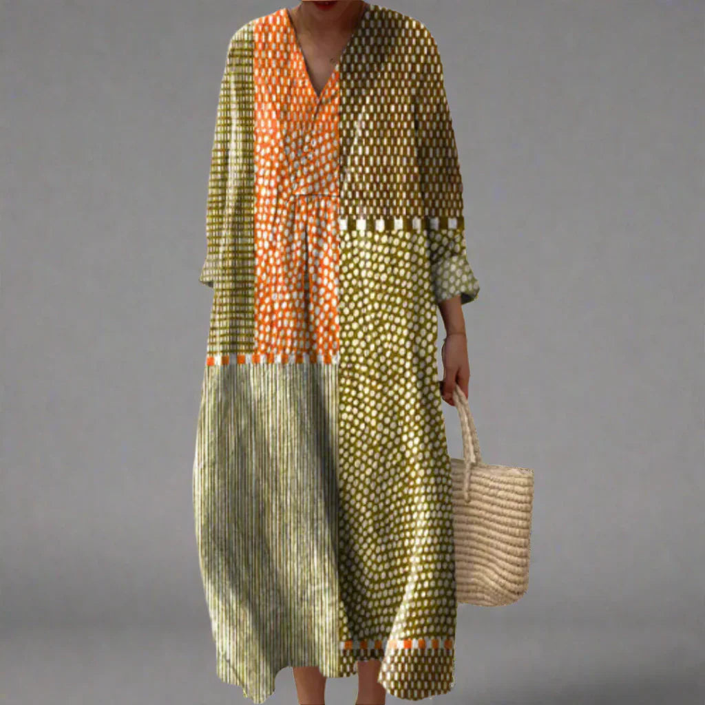 Carla | Elegantes geometrisches Kleid