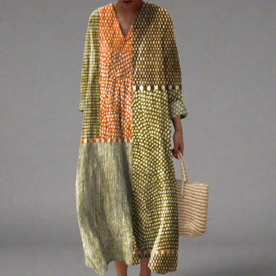 Carla | Elegantes geometrisches Kleid