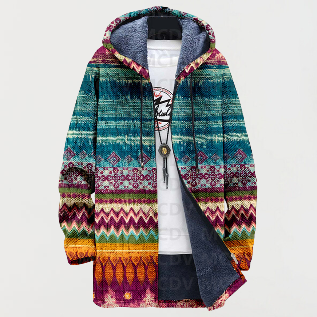 Ariana | Strickjacke mit Tribal-Muster
