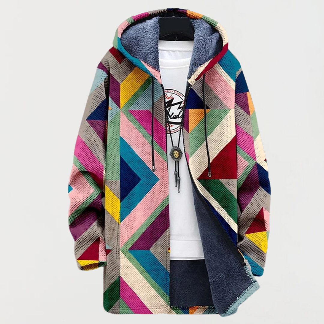 Zara | Geometrischer künstlerischer Cardigan