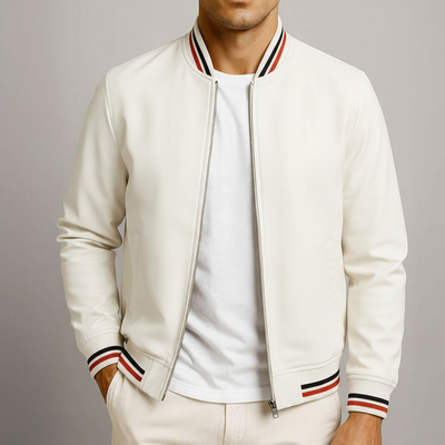 Dario™ | Gestreifte Bomberjacke