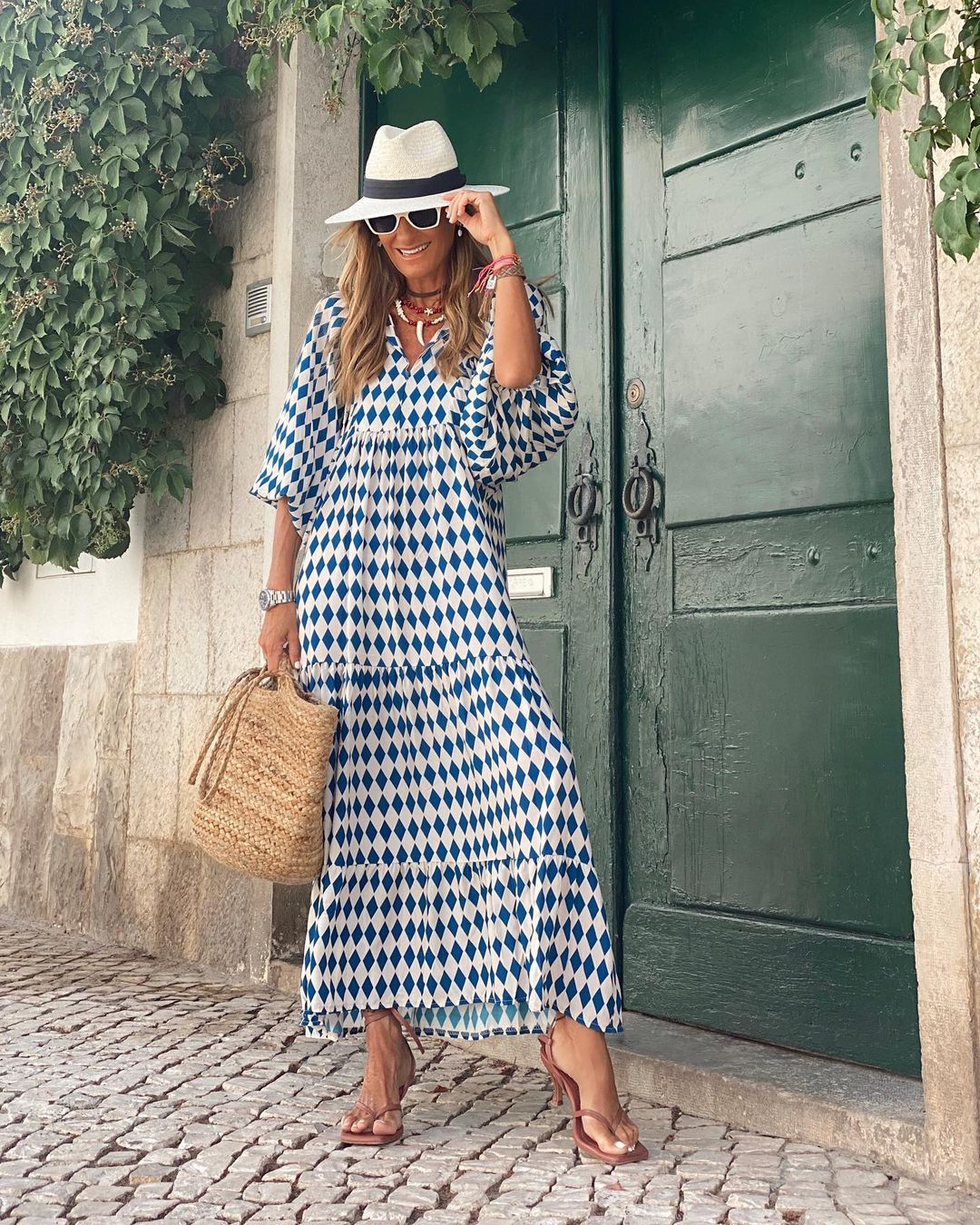 Blume | Bohemian Maxi-Kleid