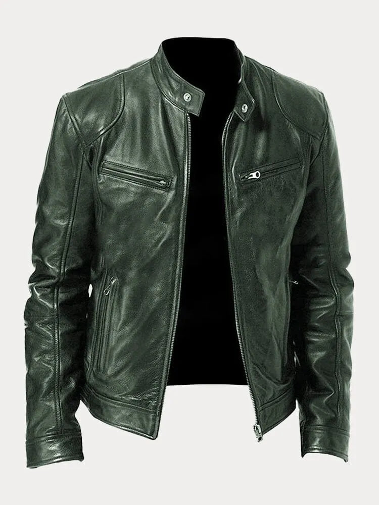 Lunora™ | Lässige Lederjacke