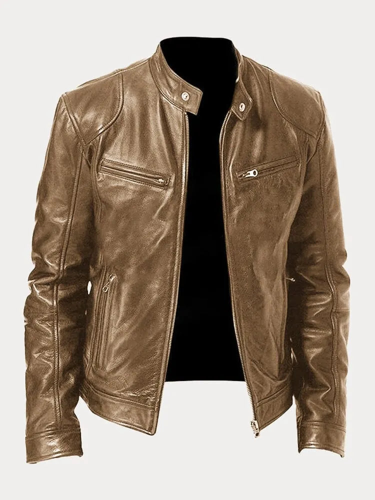 Lunora™ | Lässige Lederjacke