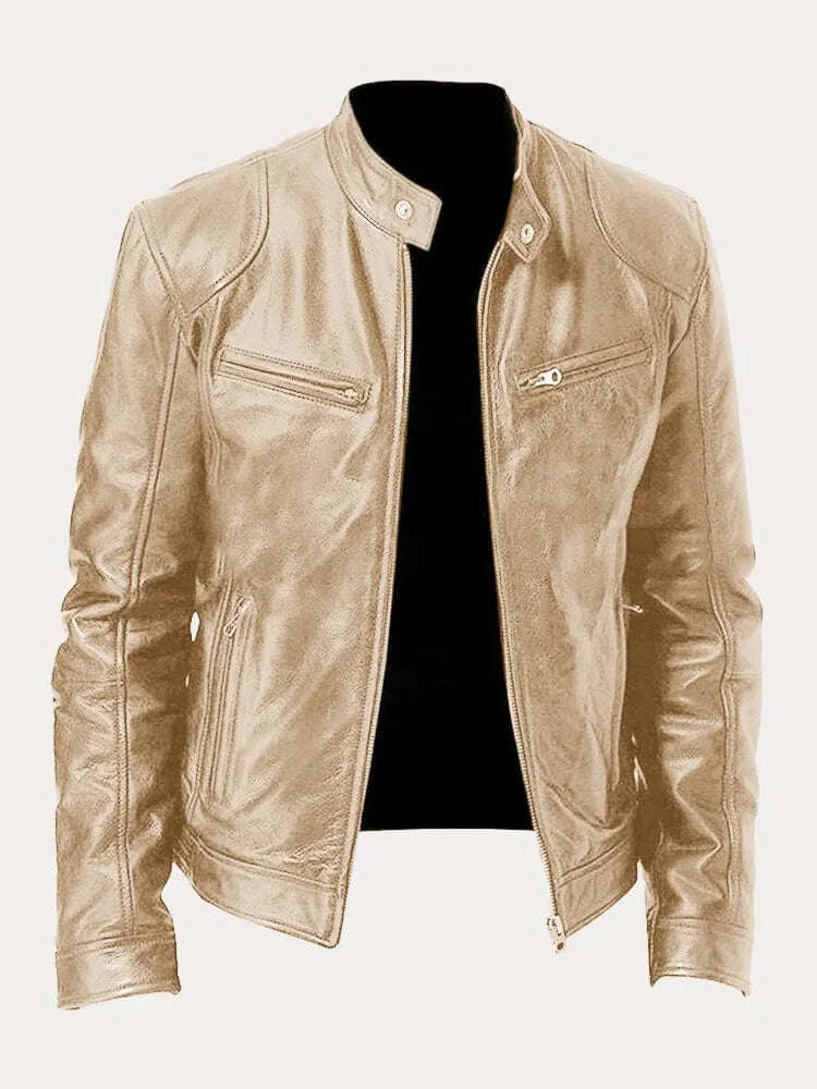 Lunora™ | Lässige Lederjacke