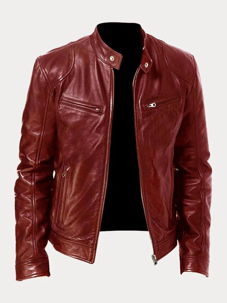Lunora™ | Lässige Lederjacke