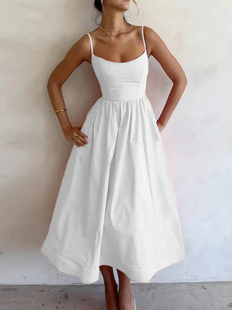 Jovie | Sexy Sommerkleid mit schmeichelhaftem Ausschnitt