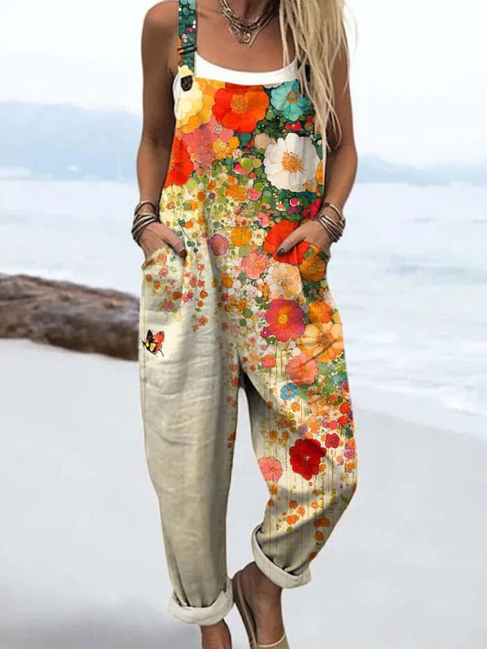 BlossomEase™ | Zeitloser Komfort-Jumpsuit