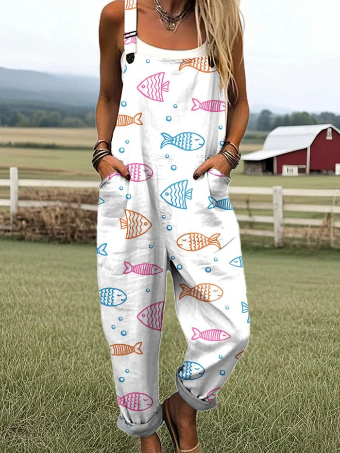 BlossomEase™ | Stilvoller und bequemer Jumpsuit für den ganzen Tag