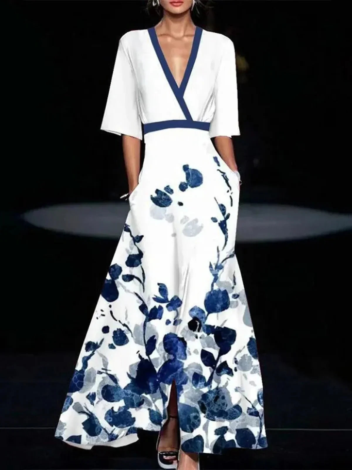 MIRIAM™ | Elegantes Kleid mit kurzen Ärmeln