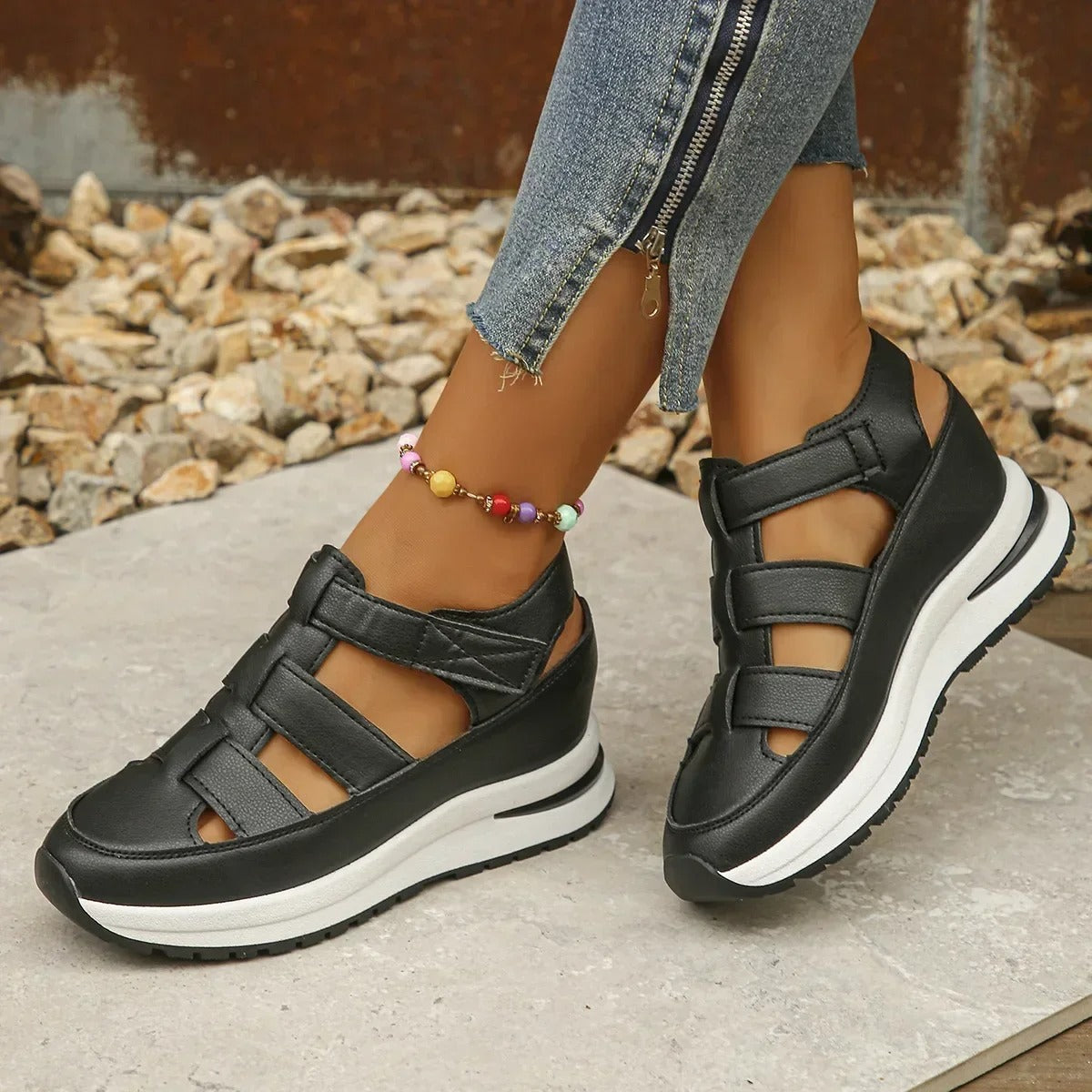 Lunora | Ergonomische Damensandalen
