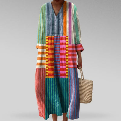 Carla | Elegantes geometrisches Kleid