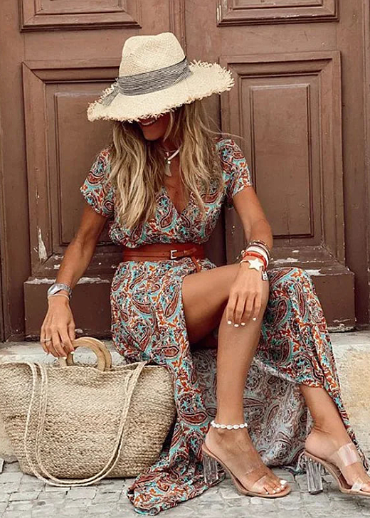 SYBELLA | Luftiges Boho-Maxikleid