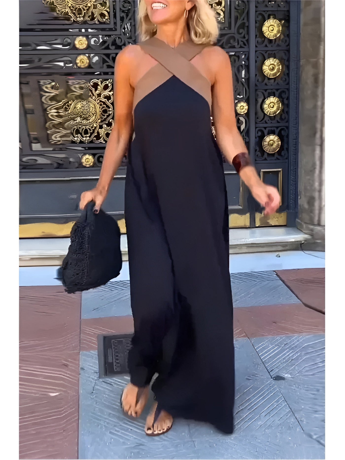 Delphine | Kleid in überkreuzter Form