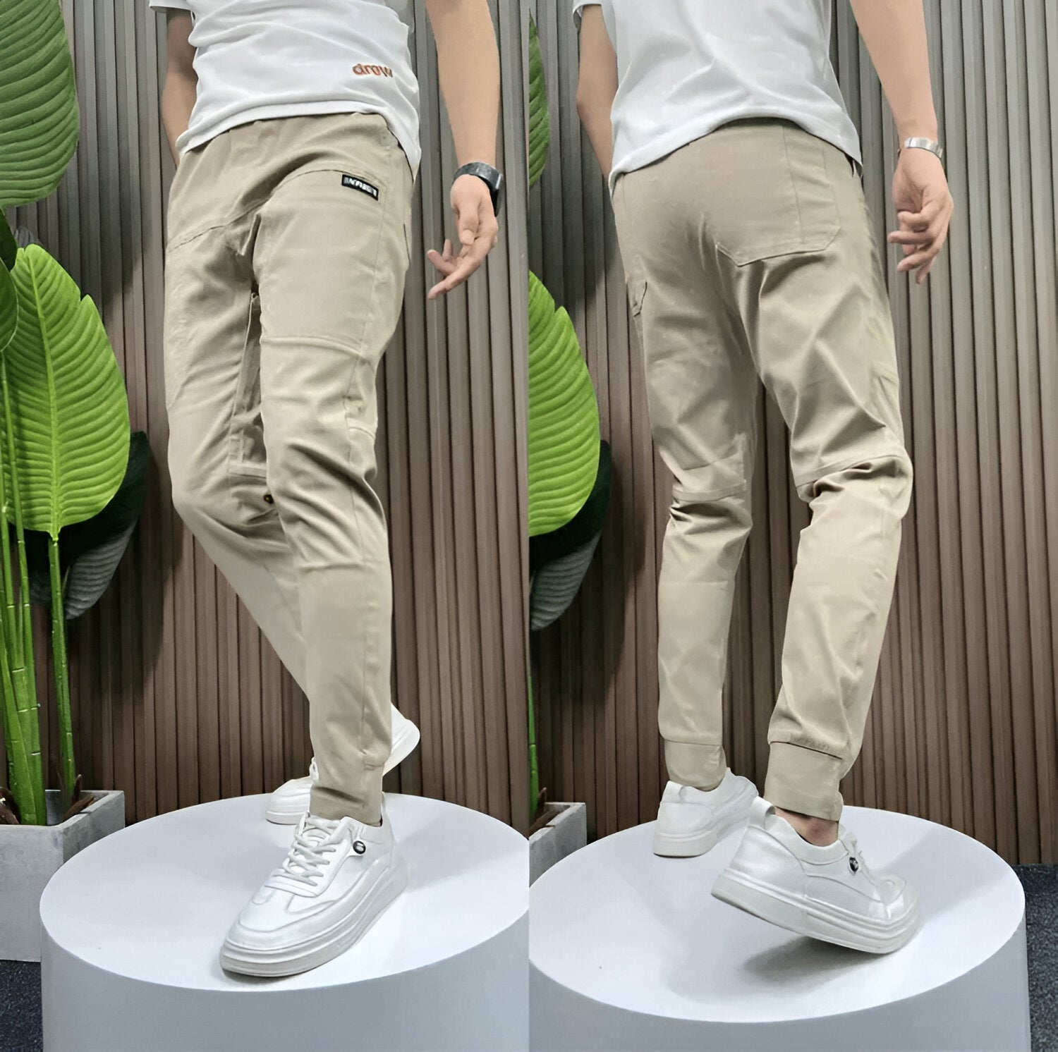 Lunora | Premium Elastische Cargohosen (1+1 KOSTENLOS)