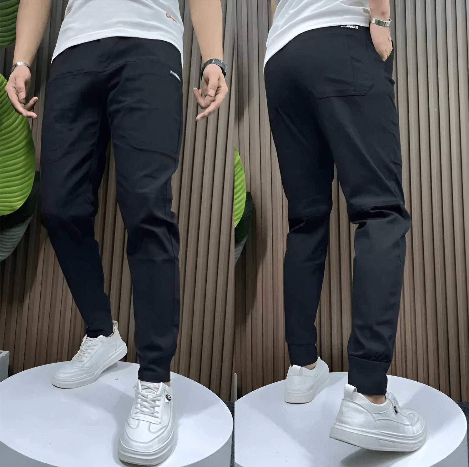 Lunora | Premium Elastische Cargohosen (1+1 KOSTENLOS)
