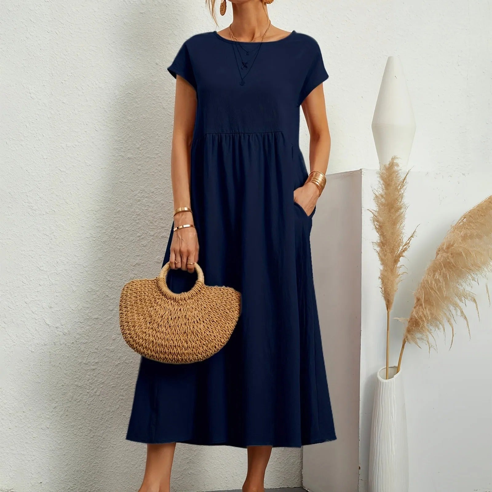 Catherine | Elegantes Essentielles Kleid