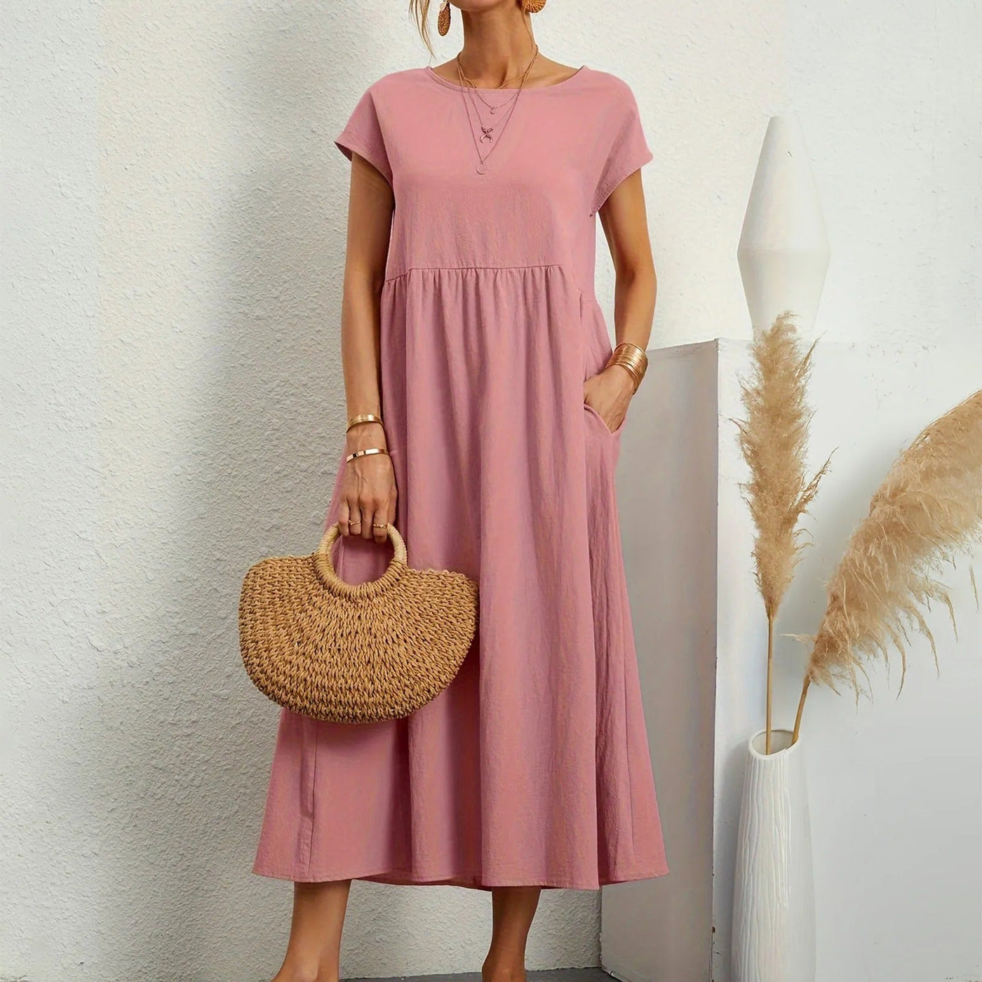 Catherine | Elegantes Essentielles Kleid